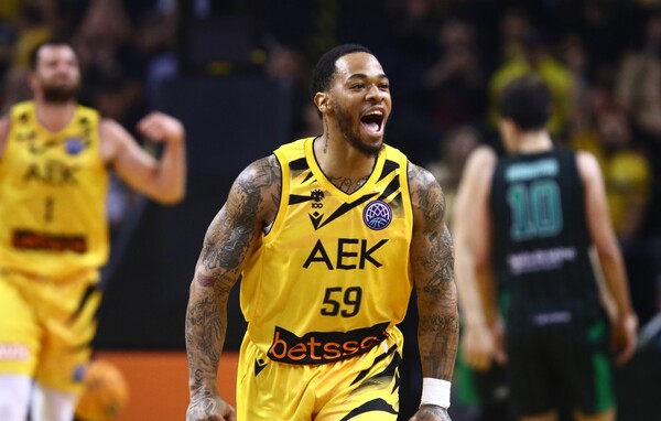 ΑΕΚ - Ναντέρ 104-69: Πρόκριση για την Ένωση στο Final 4 που θα γίνει στην Αθήνα