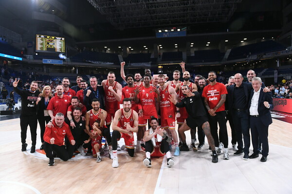 Ο Ολυμπιακός προκρίθηκε στο F4 - Νίκησε 86-84 την Ρεάλ