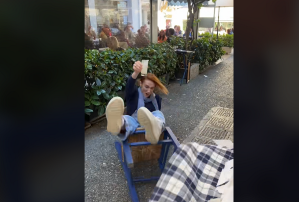 Στεφανία Γουλιώτη: Η πτώση της που συγκέντρωσε πάνω από 1 εκατ. προβολών στο TikTok