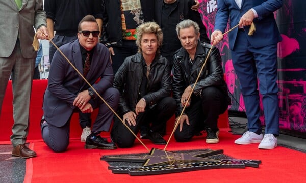 Green Day: Απέκτησαν αστέρι στη Λεωφόρο της Δόξας στο Χόλιγουντ