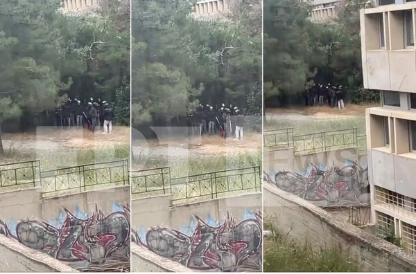Επίθεση από κουκουλοφόρους στην Πολυτεχνειούπολη 