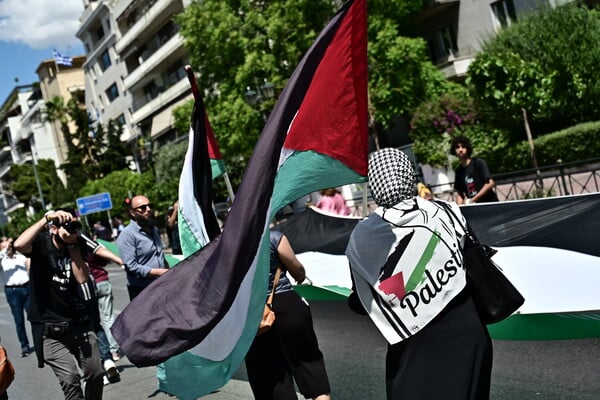 Μεγάλη πορεία στην Αθήνα για την Παλαιστίνη – Στο προσκήνιο η 77η επέτειος της Νάκμπα