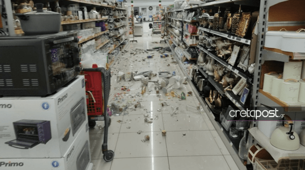 Σεισμός 6,1R στην Κρήτη: Μικρές μετατοπίσεις εκθεμάτων στο Αρχαιολογικό Μουσείο του Ηρακλείου