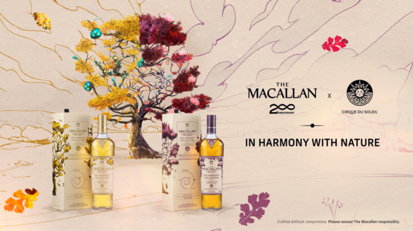 Το The Macallan και το Cirque du Soleil δημιούργησαν μαζί την 4η έκδοση της συλλογής The Macallan Harmony - Vibrant Oak