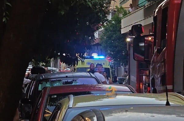 Φωτιά τώρα σε υπόγειο στα Άνω Πατήσια