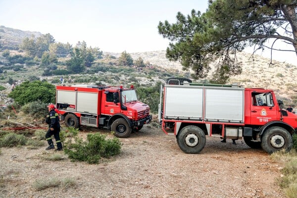 Φωτιά τώρα στο Ηράκλειο - Μήνυμα από το 112