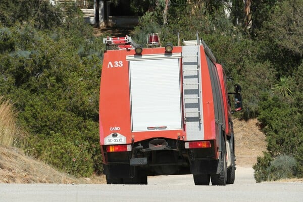 Φωτιά τώρα στην περιοχή Λευκόχωμα Λακωνίας - Μήνυμα από το 112