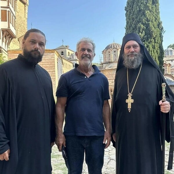 Ο Μελ Γκίμπσον στο Άγιον Όρος