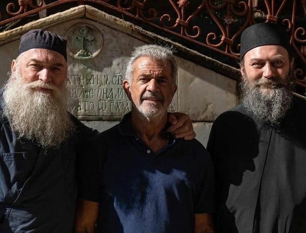 Ο Μελ Γκίμπσον στο Άγιον Όρος