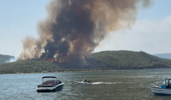 Φωτιά στη Χαλκιδική: Μαίνεται η πυρκαγιά σε δασική έκταση - «Είναι δύσκολη, είναι πυκνό το δάσος»
