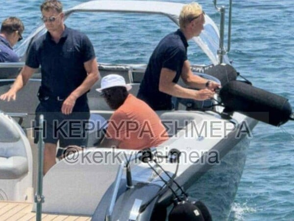 Ο Μάικλ Τζόρνταν στην Κέρκυρα με το superyacht του «M’Brace» 