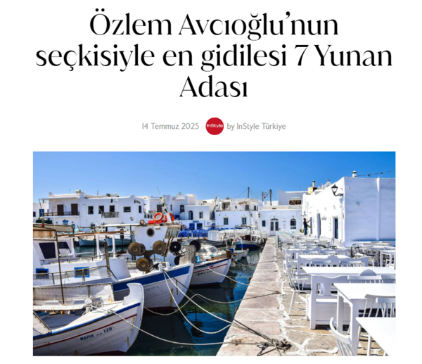 Τουρκάλα influencer προτείνει: Τα επτά καλύτερα νησιά στην Ελλάδα