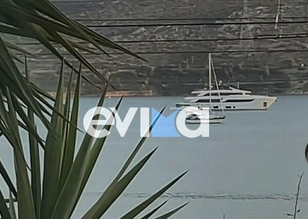 Στη Χαλκίδα με το υπερπολυτελές γιοτ του ο Κριστιάνο Ρονάλντο