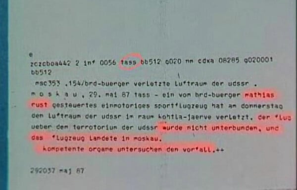 Ματίας Ρουστ: Μια ατέλειωτη ιστορία των ’80s