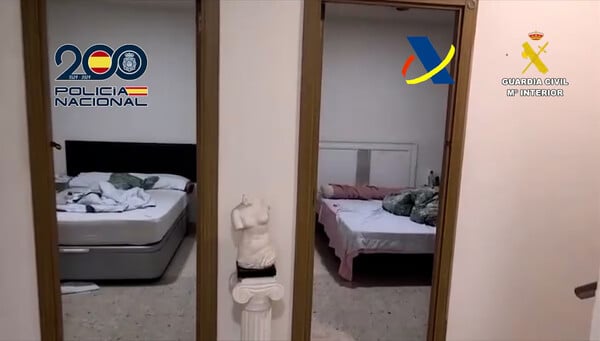 Εξάρθρωση κυκλώματος σωματεμπορίας στην Ισπανία – 37 συλλήψεις και 162 γυναίκες σε καθεστώς προστασίας
