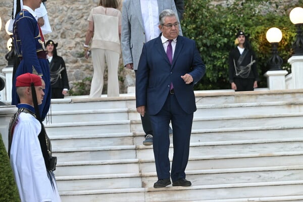 Η δεξίωση στο Προεδρικό Μέγαρο για την 51η επέτειο από την αποκατάσταση της δημοκρατίας