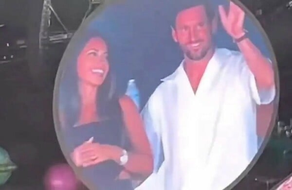 Coldplay: Η kiss cam των Coldplay «τσάκωσε» τον Μέσι, αλλά αυτός δεν κρύφτηκε