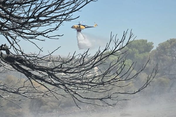 Πρέβεζα: Αναζωπύρωση της φωτιάς στη Βρυσούλα – Ήχησε το 112