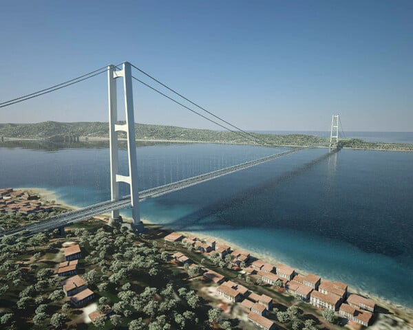 Ιταλία: Δεκάδες χιλιάδες διαδήλωσαν στη Μεσίνα κατά της γέφυρας που θα ενώνει τη Σικελία με την ηπειρωτική χώρα