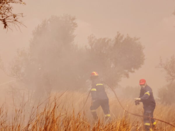 Φωτιές: Αναζωπυρώσεις σε Αχαΐα και Χίο - Σε ύφεση τα μέτωπα σε Άρτα, Κεφαλονιά, Ζάκυνθο