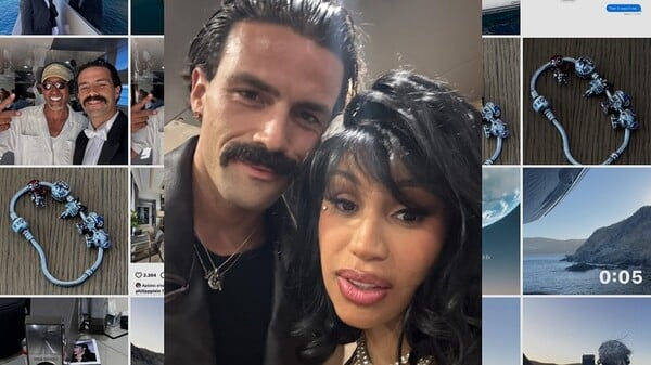 Cardi B: Τα γυρίσματα του νέου video clip στη Μύκονο μαζί με μοντέλο του GNTM