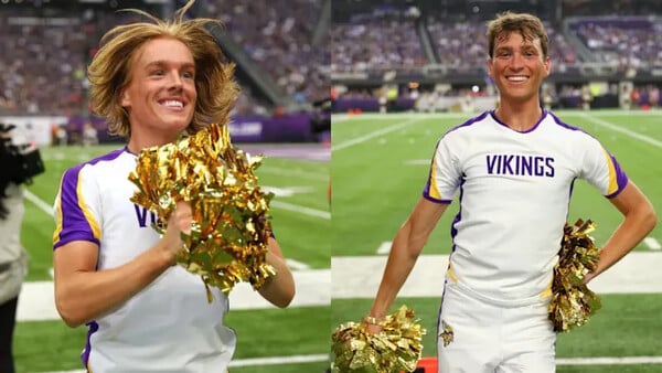 Οι Minessota Vikings έχουν δύο μαζορέτες που δεν είναι γυναίκες κι αυτό προκάλεσε αντιδράσεις
