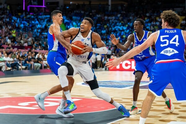 Νίκη για την Εθνική στο Ελλαδα - Ιταλία του Eurobasket