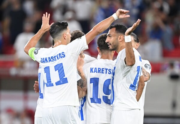 Ελλάδα - Λευκορωσία 4-0: Τα γκολ του πρώτου ημιχρόνου