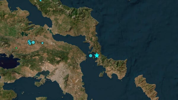 Ισχυρός σεισμός τώρα - Αισθητός στην Αττική
