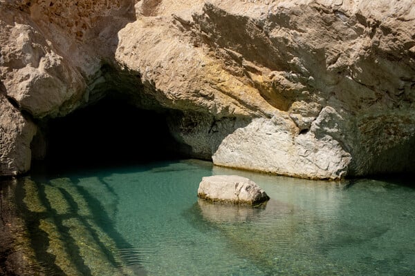 Στη Συρία, στα αρχαία ερείπια της Παλμύρας, μια όαση αργοπεθαίνει