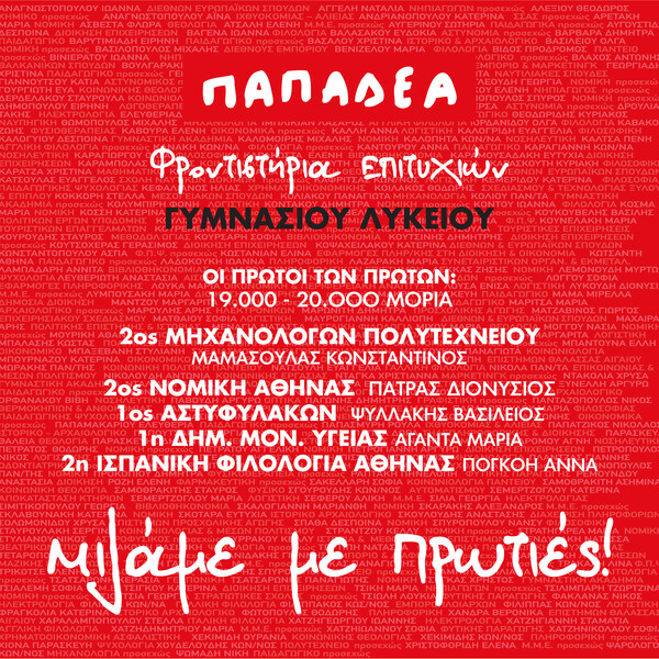 Εκπαιδευτικά Κέντρα Παπαδέα: Τα όνειρα των μαθητών γίνονται πραγματικότητα