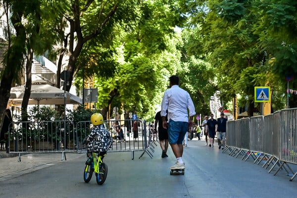 Συνεχίζονται οι κυκλοφοριακές ρυθμίσεις στο κέντρο της Αθήνας λόγω της «Ημέρας χωρίς αυτοκίνητο»