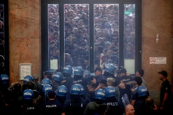 Ιταλία: Δεκάδες χιλιάδες κατέκλυσαν τους δρόμους διαδηλώνοντας κατά του πολέμου στη Γάζα