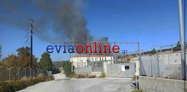 Εύβοια: Φωτιά τώρα στο Μηλάκι - Καίει κοντά σε εργοστάσιο