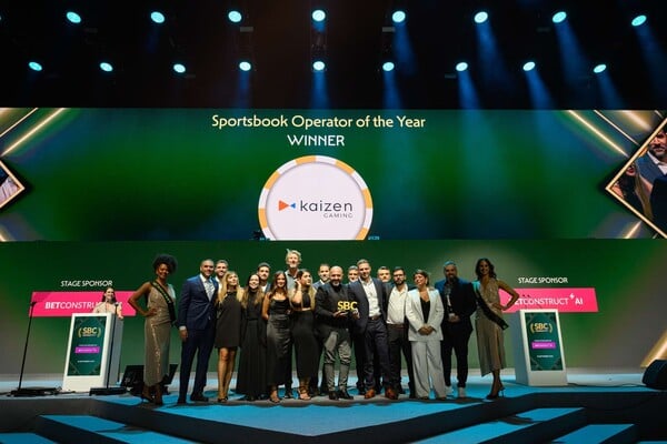 Η Kaizen Gaming αναδεικνύεται «Operator of the Year» στα SBC Awards 2025