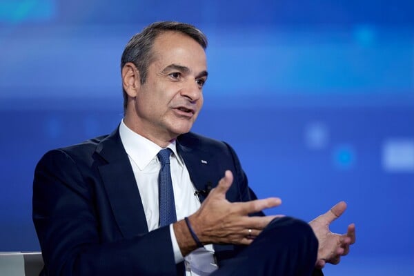 Μητσοτάκης στο Bloomberg: Στόχος μας η απόλυτη πλειοψηφία - Από 1η Ιανουαρίου αύξηση στους μισθούς