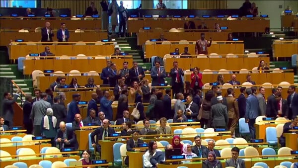 ΟΗΕ: Δεκάδες εκπρόσωποι κρατών αποχώρησαν στην ομιλία Νετανιάχου