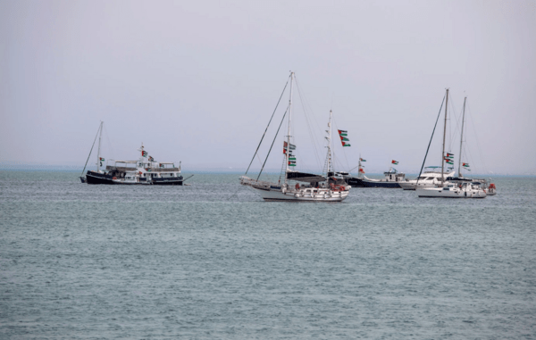 Γάζα: Οι ακτιβιστές του στολίσκου Global Sumud δηλώνουν ότι «έχουν περικυκλωθεί από ισραηλινά πολεμικά πλοία»