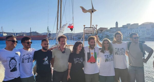 Εν πλω προς τη Γάζα: Ένα ελληνικό πλήρωμα αψηφά τις ισραηλινές απαγορεύσεις