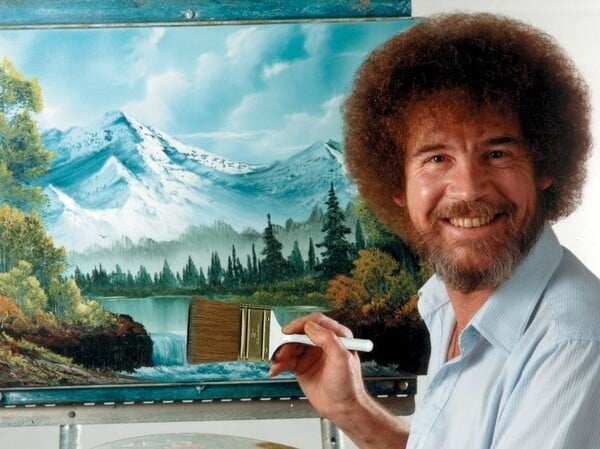 Bob Ross: Σε δημοπρασία πίνακές του για την ενίσχυση δημόσιων τηλεοπτικών σταθμών 