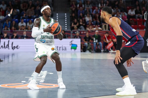 Μπασκόνια – Παναθηναϊκός 84-86: Ο Κέντρικ Ναν «υπέγραψε» το πρώτο διπλό στη φετινή Euroleague