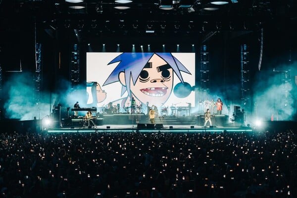 Οι Gorillaz στο Release Athens 2026 X SNF Nostos