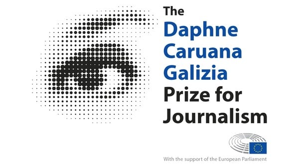 ΒΡΑΒΕΙΟ DAPHNE CARUANA CALIZIA ΔΗΜΟΣΙΟΓΡΑΦΙΑ