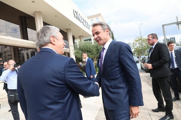 Στα εγκαίνια του Ωνασείου Εθνικού Μεταμοσχευτικού Κέντρου ο Κυριάκος Μητσοτάκης
