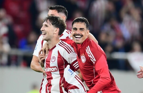 Νικητής ο Ολυμπιακός με 2-0 στο ντέρμπι με την ΑΕΚ