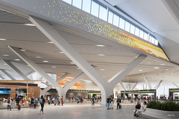 Το νέο Terminal One στο JFK υπόσχεται να μετατρέψει το αεροδρόμιο σε «πολιτιστικό προορισμό»