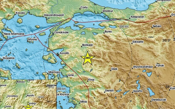 Ισχυρός σεισμός στην Τουρκία