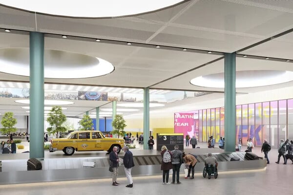 Το νέο Terminal One στο JFK υπόσχεται να μετατρέψει το αεροδρόμιο σε «πολιτιστικό προορισμό»