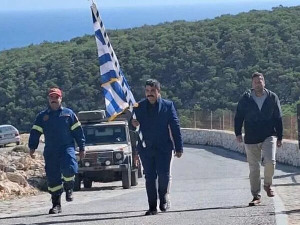 28η Οκτωβρίου: Στη Γαύδο δεν υπάρχουν μαθητές και παρέλασαν οι κάτοικοι του νησιού