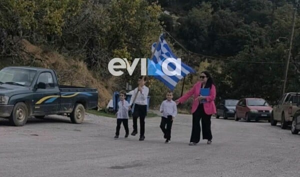 28η Οκτωβρίου: Μόλις δύο μαθητές παρήλασαν στον Κόμητο Καρύστου
